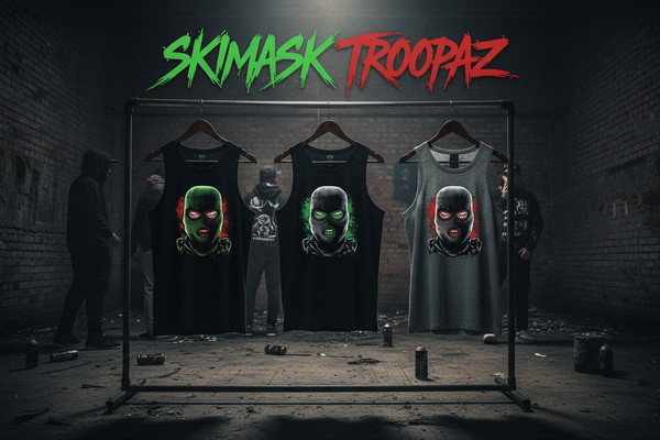 Skimask troopaz tank top